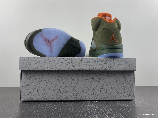 HYPE Olive DD0587-308 Air 5 Jordan 0704